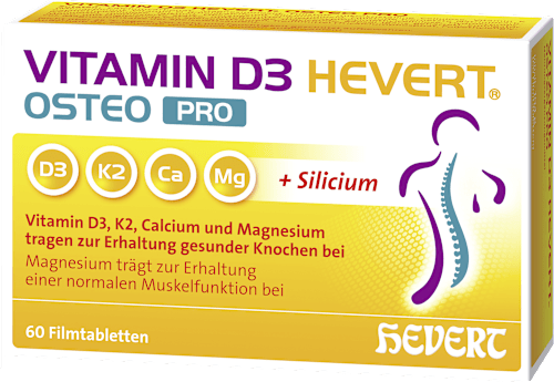 Vitamin D3 Hevert Osteo Pro Filmtabletten 60 St HEVERT