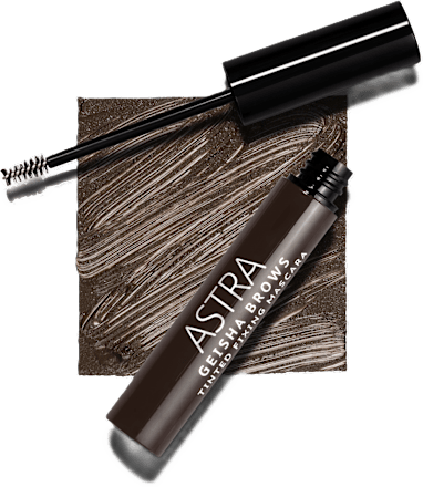 Mascara sopracciglia Geisha Brows Tinted Fixing Mascara - n. 03 ASTRA MAKE-UP