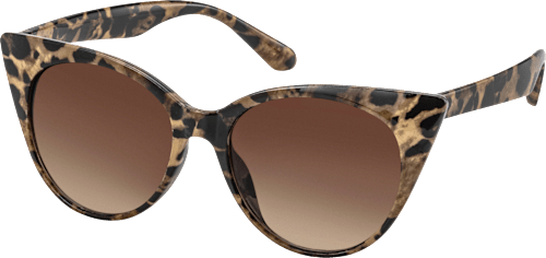 Sonnenbrille braun Katzenlook SUNDANCE