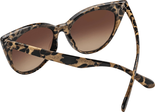 Sonnenbrille braun Katzenlook SUNDANCE