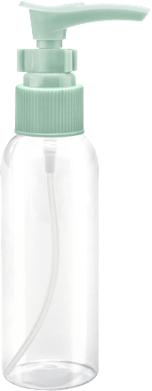 Флакон за пътуване с помпичка, прозрачен, различни цветове/мотиви Ewa Schmitt