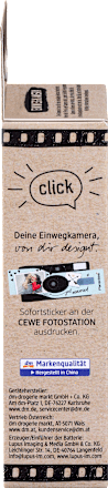 Einwegkamera mit Blitz Paradies