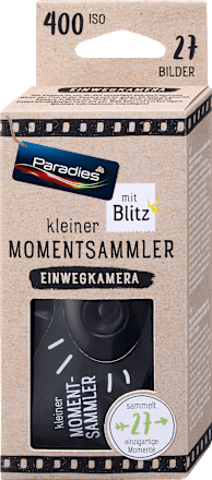 Einwegkamera mit Blitz Paradies