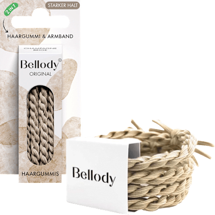 Haargummis Original Champagne Beige Bellody