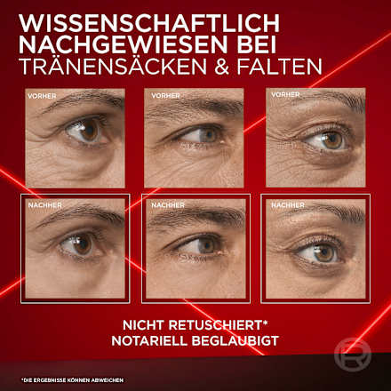 Augencreme Anti-Tränensack Laser Sofort Augenlifting L'ORÉAL PARiS