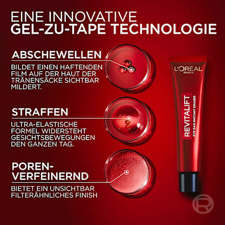 Augencreme Anti-Tränensack Laser Sofort Augenlifting L'ORÉAL PARiS