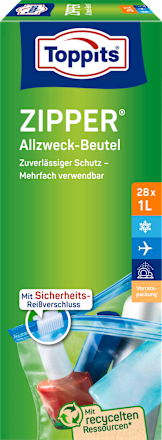 Zipper Allzweckbeutel 1 L Toppits