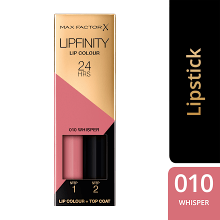 Lippenstift Lipfinity 010 Whisper MAX FACTOR