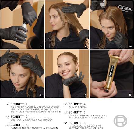 Haarfarbe 6.21 Helles Perlmuttbraun L'ORÉAL PARiS PRÉFÉRENCE