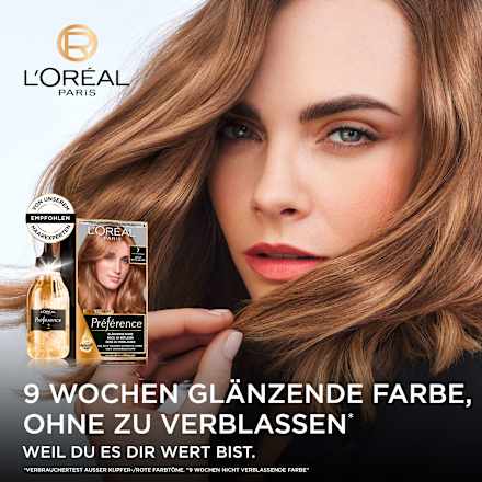 Haarfarbe 10.21 Platin Perlmuttblond L'ORÉAL PARiS PRÉFÉRENCE