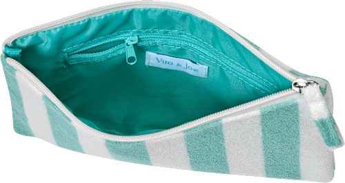 Kosmetiktasche Streifen aus Frottee (23,5x15 cm) Vito & Joe