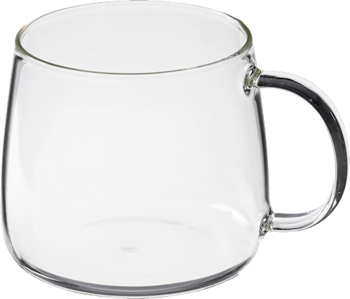 Teebecher aus Borosilikatglas, klar  dm home