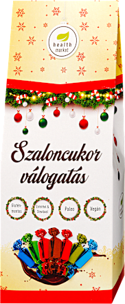 Szaloncukor válogatás, 7 ízben health market