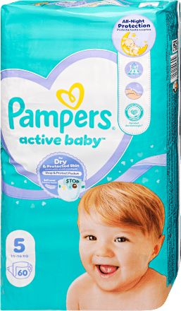 Pelenka Jumbo pack, 5-ös méret, 11-16kg Pampers active baby