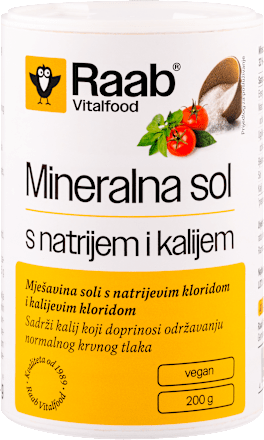 Mineralna sol s natrijem i kalijem Raab