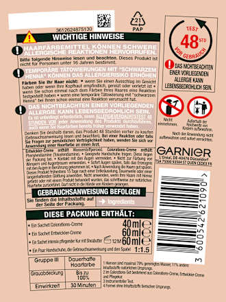 Haarfarbe 6.52 Mahagoni Rotbraun GARNIER GOOD