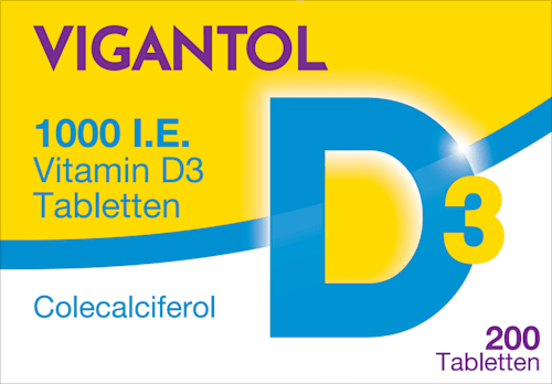 VIGANTOL 1000 I.E. Vitamin D3 Colecalciferol Tabletten VIGANTOL