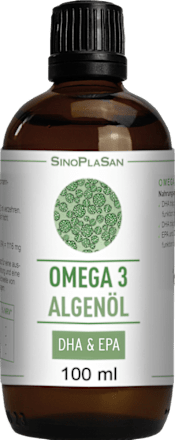 SinoPlaSan Omega 3 Algenöl DHA 300 mg + EPA 150 mg Tropfen SinoPlaSan