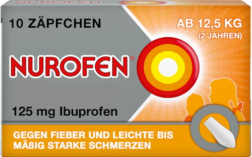 Nurofen Junior 125 mg Ibuprofen Zäpfchen NUROFEN