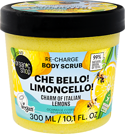 Testradír “Che Bello! Limoncello!” Re-Charge with Italian Lemons organic shop