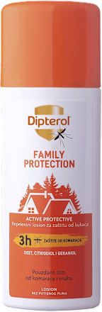 Family Protection repelent protiv komaraca i krpelja Dipterol