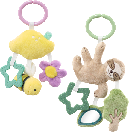 Babakocsira akasztható játék, 3 hónapos kortól, többféle babylove