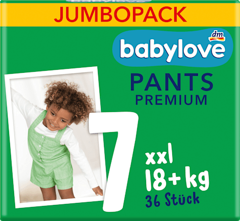 JUMBOPACK PREMIUM pelene gaćice xxl, veličina 7 (18+ kg) babylove