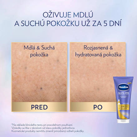 Telové sérum Gluta-Hya Overnight Radiance Vaseline