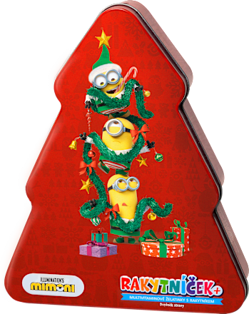 multivitaminové želatinky s rakytníkem Vánoční stromeček Mimoni TEREZIA