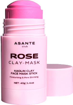 Ružová ílová maska v tyčinke Rose Clay-Mask ASANTE