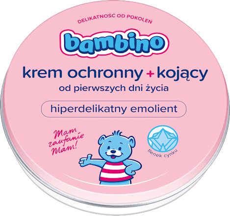 Krem ochronny kojący, od 1. dnia życia bambino