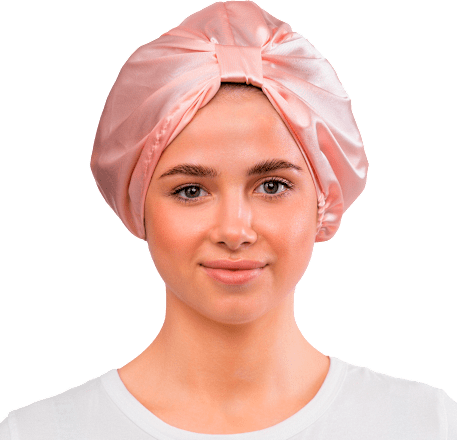 Czepek satynowy Rose GLOV