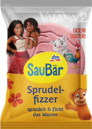 Шумяща таблетка за вана Vaiana SauBär