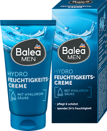 Хидратиращ крем за лице с хиалуронова киселина Balea MEN