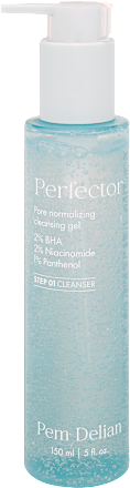 Čistiaci pleťový gél normalizujúci póry Perfector  Pem Delian
