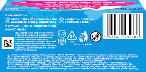 Wkładki Cotton Flexi Form Fresh Carefree