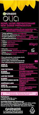 Farba do włosów intensywna czerwień 6.60 GARNIER olia