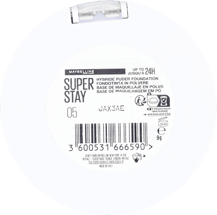 SUPER STAY 24H HYBRID POWDER FOUNDATION 05 MAYBELLINE NEW YORK