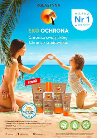 Emulsja do opalania w sprayu SPF 30 Eko Ochrona Kolastyna Sun