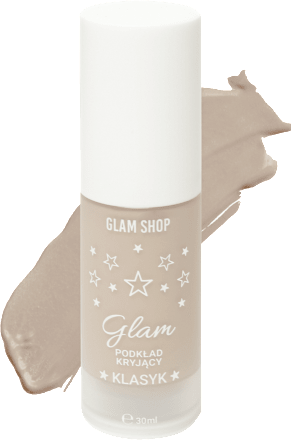 Podkład „GLAM” Klasyk  kolor ALABASTER 1 Glam SHOP