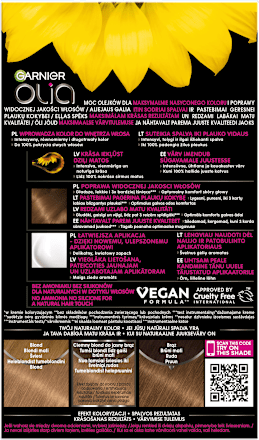 Farba do włosów ciemny blond 7.0 GARNIER olia