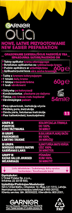 Farba do włosów mroźny brąz 5.15 GARNIER olia