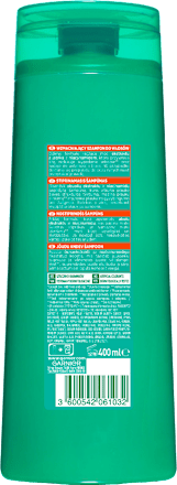 Grow Strong szampon wzmaniający do włosów osłabionych i łamliwych GARNIER FRUCTIS