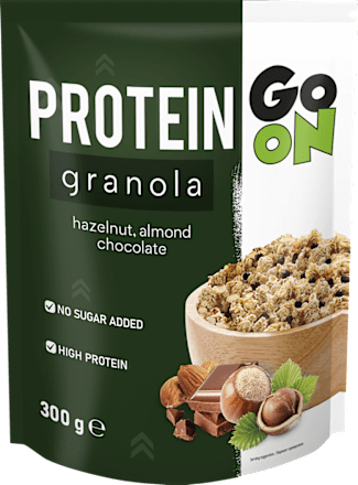 Granola proteinowa z czekoladą i orzechami GO ON