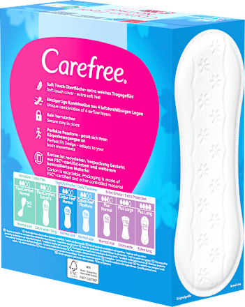 Wkładki Cotton Unscented Carefree