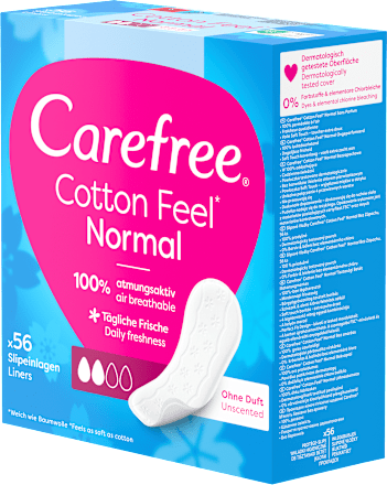Wkładki Cotton Unscented Carefree