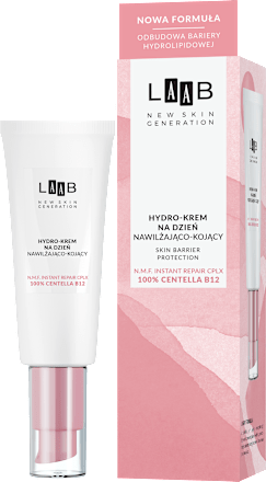 Hydro-krem na dzień nawilżająco-kojący Centella B12 Skin Barrier Protection LAAB AA