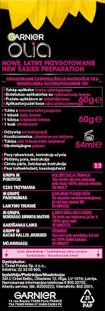 Farba do włosów przydymiony srebrny 9.11 GARNIER olia
