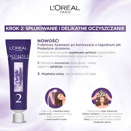 Farba do włosów 7.11 Ultrapopielaty Blond L'ORÉAL PARiS EXCELLENCE Creme