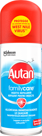 Аерозол сух против комари familycare Autan